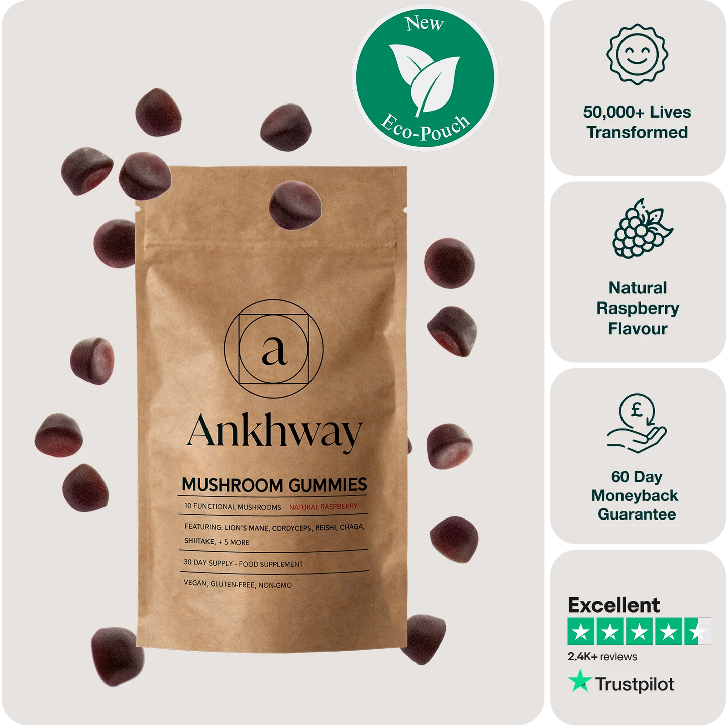 Super Mushroom Daily Gummies